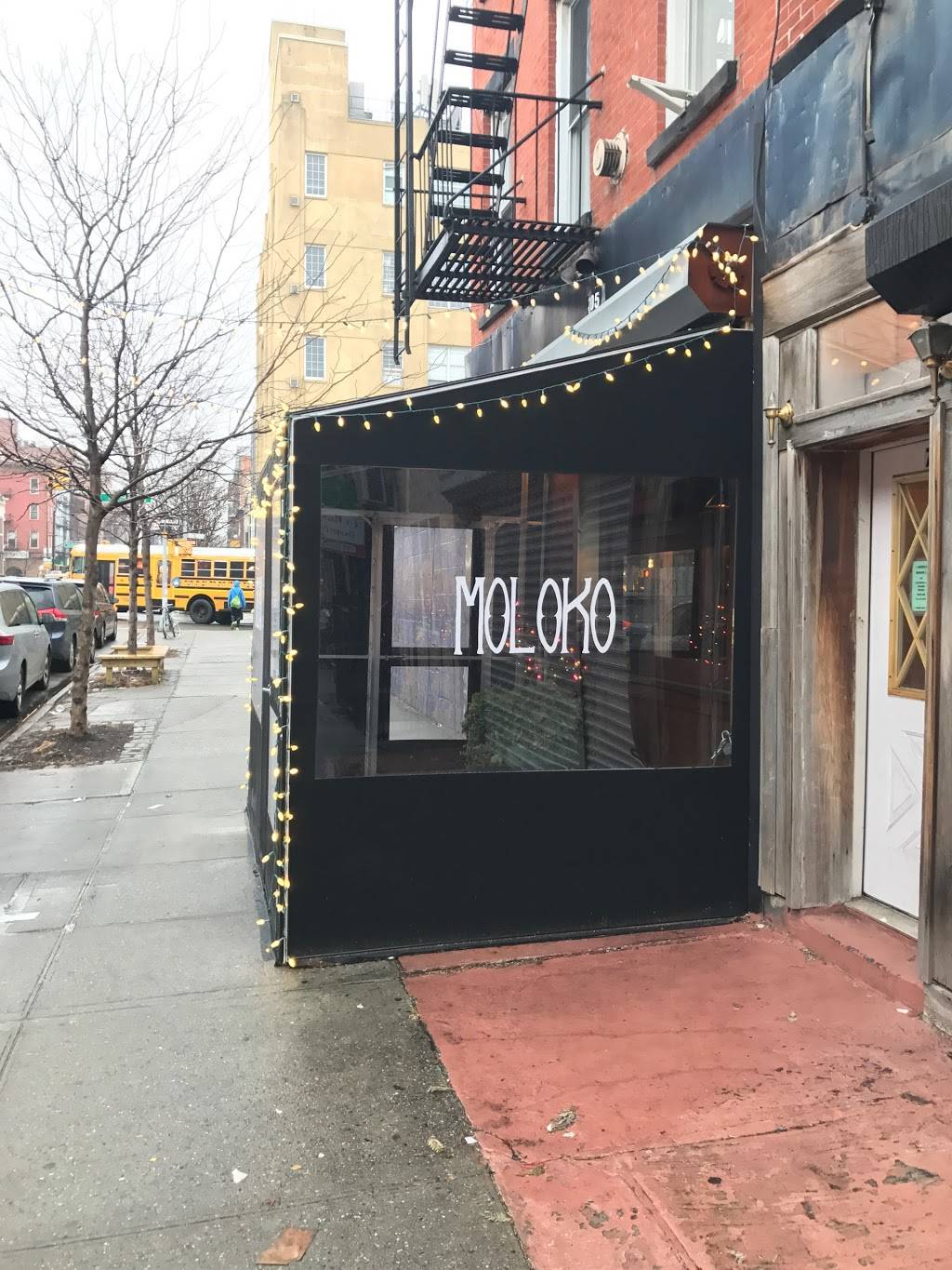 Moloko | restaurant | 705 Myrtle Ave, Brooklyn, NY 11205, USA | 7188558927 OR +1 718-855-8927