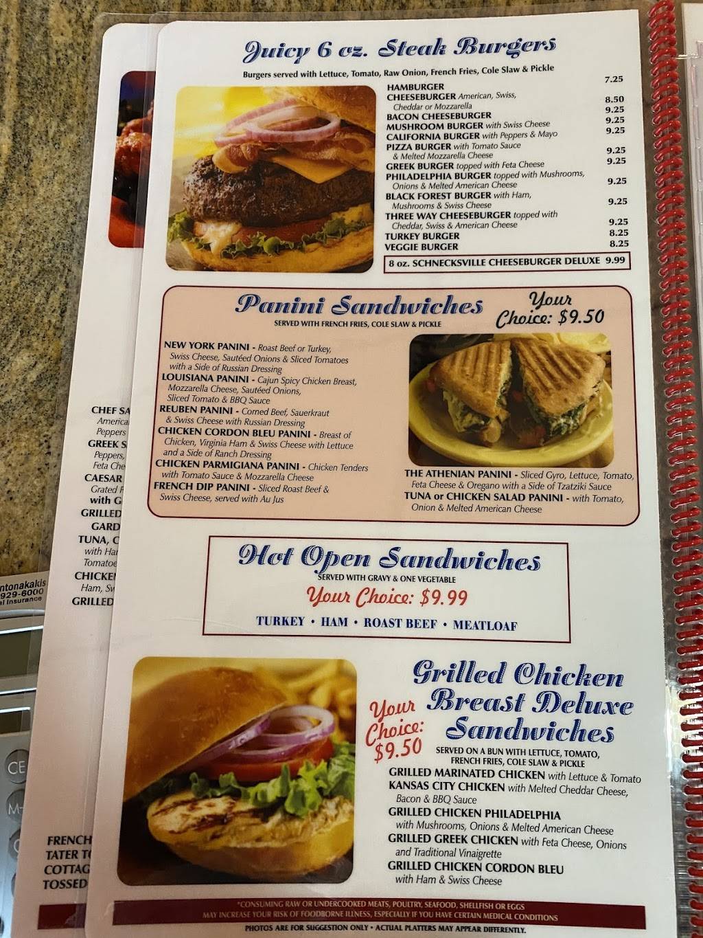 The New Schnecksville Family Diner | restaurant | 4527 PA-309, Schnecksville, PA 18078, USA | 6107603018 OR +1 610-760-3018
