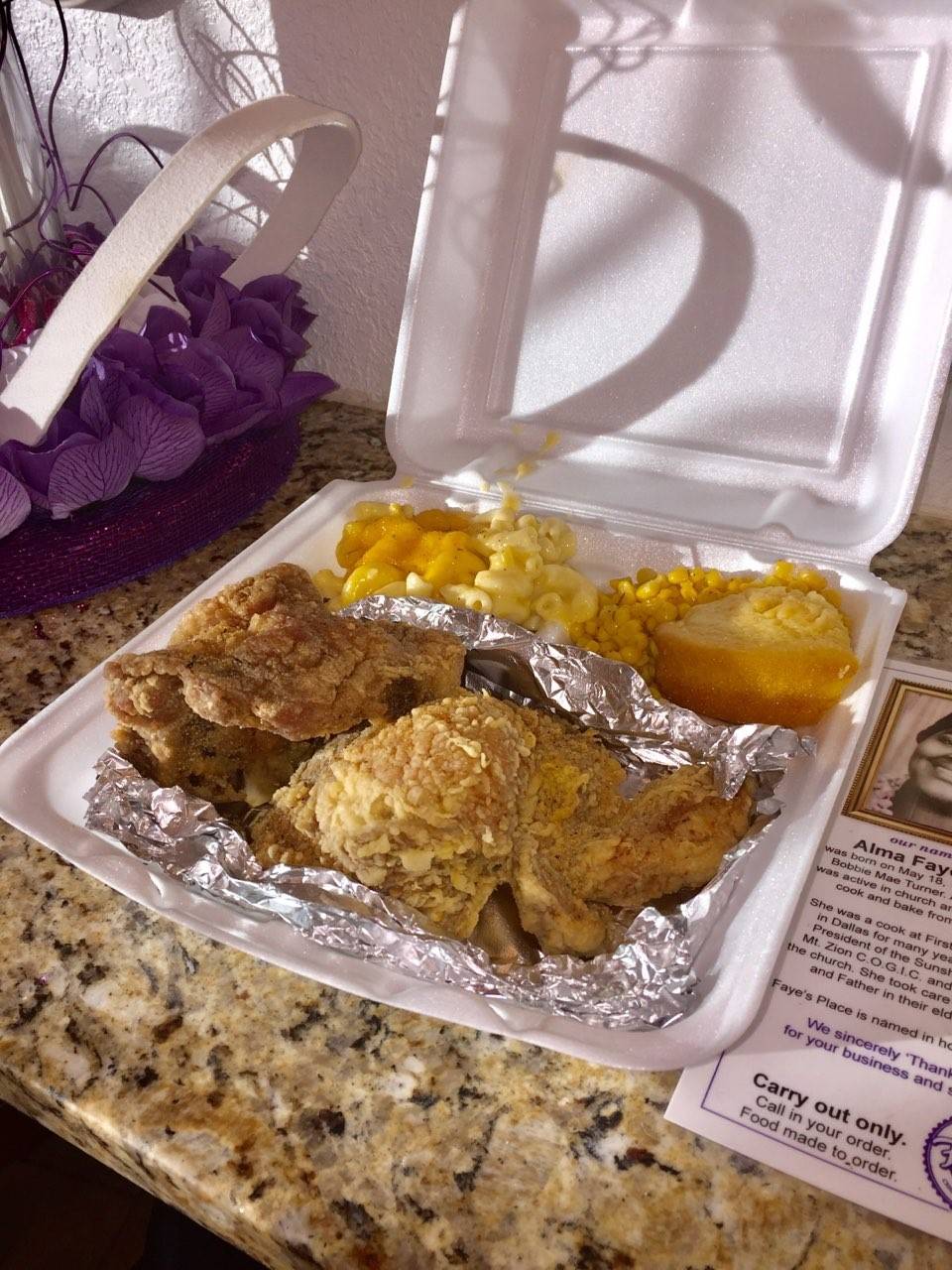 Fayes Place | restaurant | 1718 S Ewing Ave, Dallas, TX 75216, USA | 4698349952 OR +1 469-834-9952