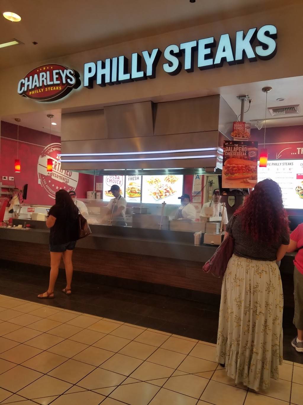 Charleys Philly Steaks | restaurant | 1636 Montebello Town Center, Montebello, CA 90640, USA | 3237283800 OR +1 323-728-3800