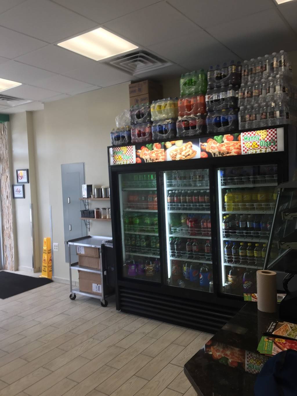 Manny & Olgas Pizza | meal delivery | 11222 Georgia Ave, Wheaton-Glenmont, MD 20902, USA | 3019626363 OR +1 301-962-6363
