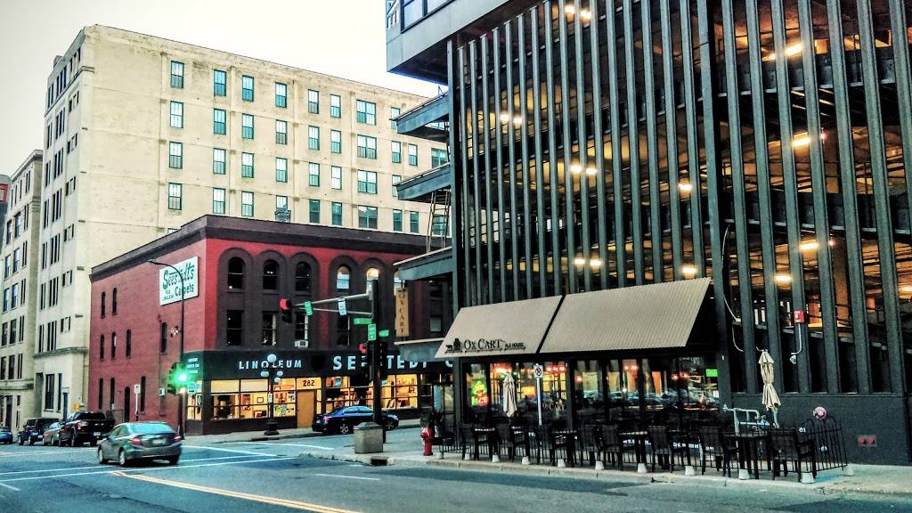 Ox Cart Arcade & Rooftop | restaurant | 255 6th St E, St Paul, MN 55101, USA | 6515286171 OR +1 651-528-6171