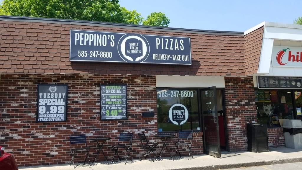 Peppinos Pizzas | restaurant | 25 Chestnut Ridge Rd, Rochester, NY 14624, USA | 5852478600 OR +1 585-247-8600