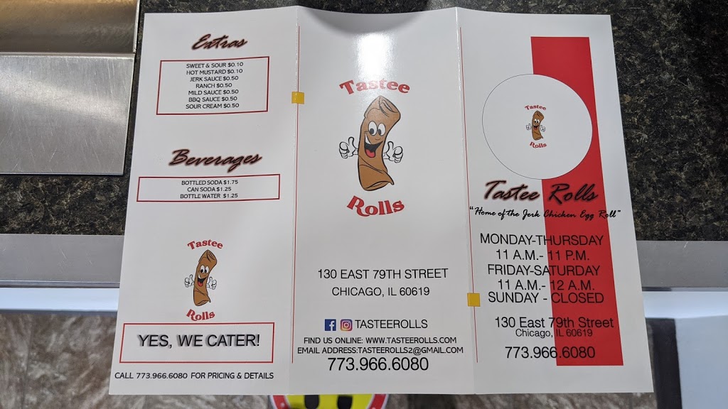Tastee Rolls | restaurant | 130 E 79th St, Chicago, IL 60619, USA | 7739666080 OR +1 773-966-6080