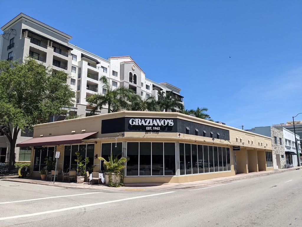 Grazianos Restaurant Coral Gables | restaurant | 394 Giralda Ave, Coral Gables, FL 33134, USA | 3057743599 OR +1 305-774-3599