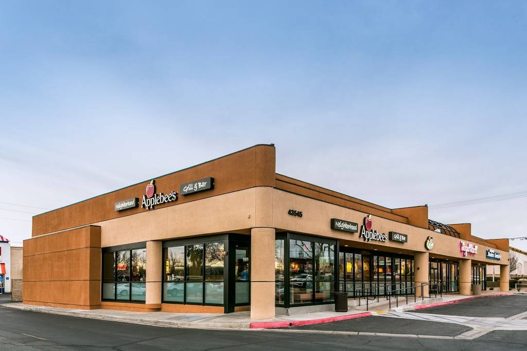 Applebees Grill + Bar | restaurant | 43545 10th St W, Lancaster, CA 93534, USA | 6619426410 OR +1 661-942-6410
