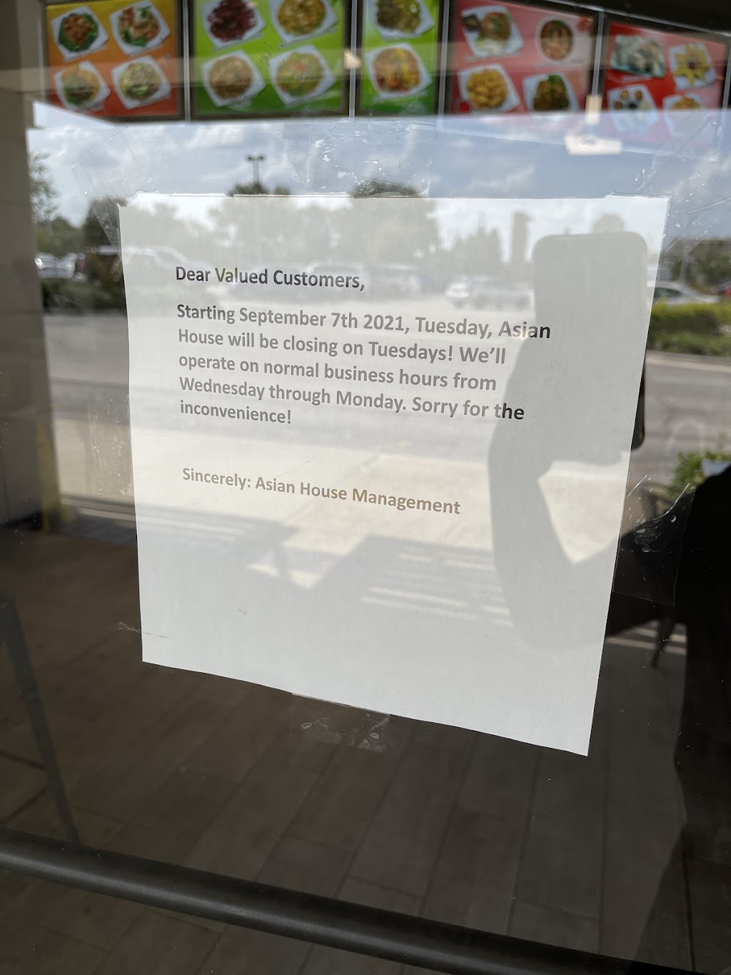 Asian House | restaurant | 4270 Aloma Ave #156, Winter Park, FL 32792, USA | 4077554000 OR +1 407-755-4000