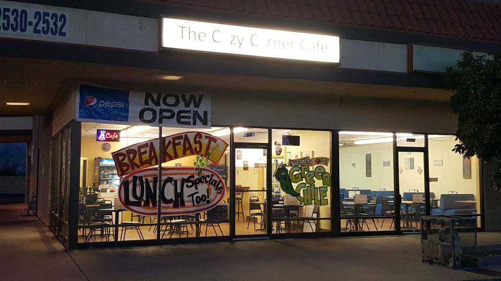 The Cozy Corner Cafe | restaurant | 2350 S Harrison Rd, Tucson, AZ 85748, USA | 5207229095 OR +1 520-722-9095