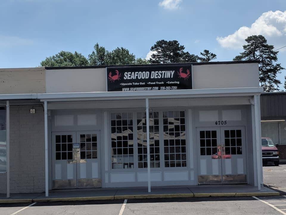 Seafood Destiny | restaurant | 4705 W Gate City Blvd, Greensboro, NC 27407, USA | 3362837291 OR +1 336-283-7291