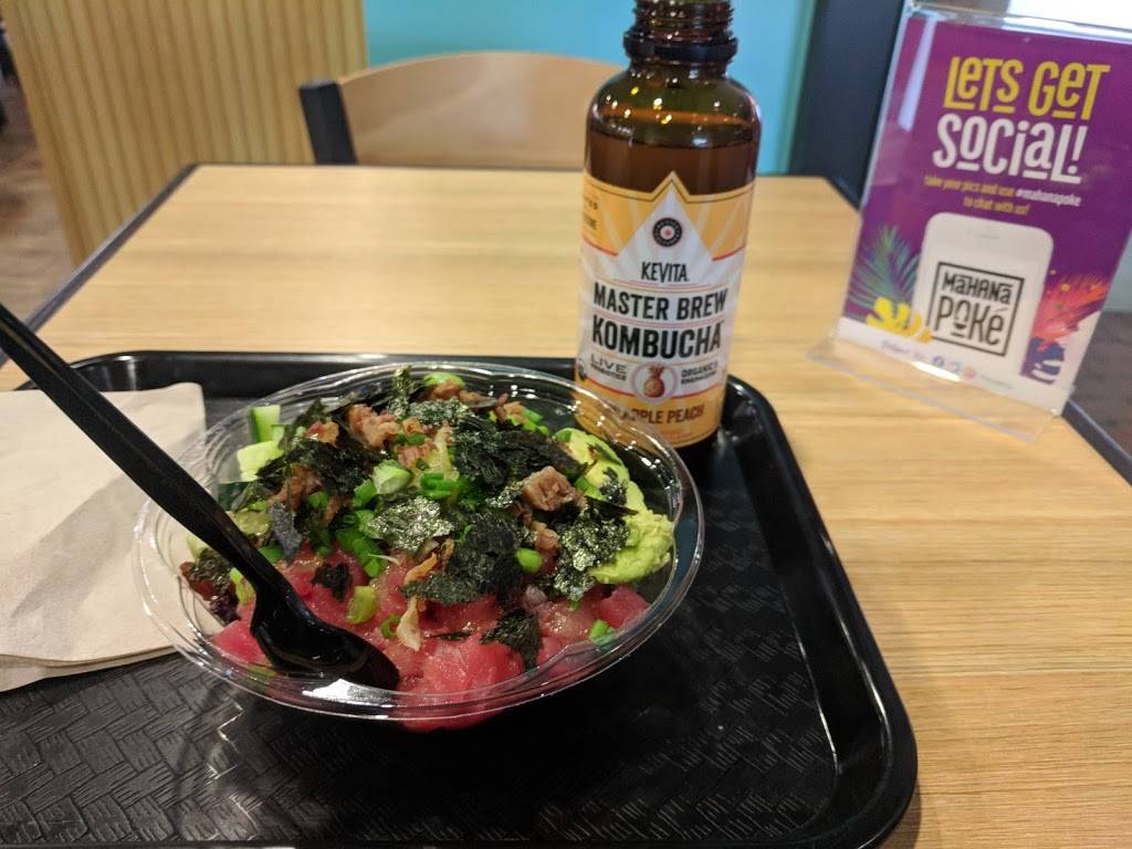 Mahana Poke | restaurant | 43780 Central Station Dr, Ashburn, VA 20147, USA | 7037293500 OR +1 703-729-3500