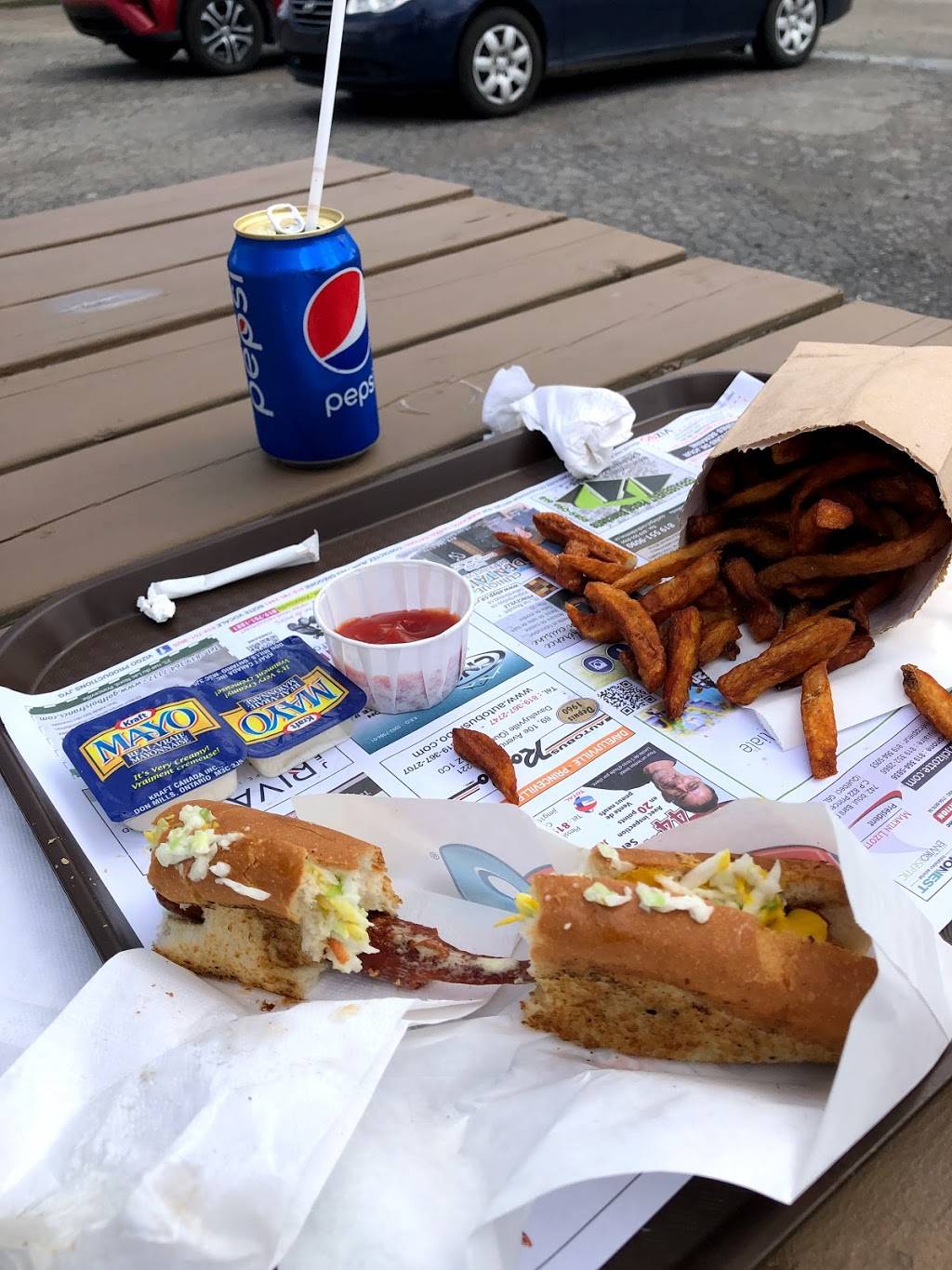 Cantine La Patate à Patou | restaurant | 170 2 Rang, Saint-Louis-de-Blandford, Quebec, QC G0Z 1B0, Canada | 8195520124 OR +1 819-552-0124