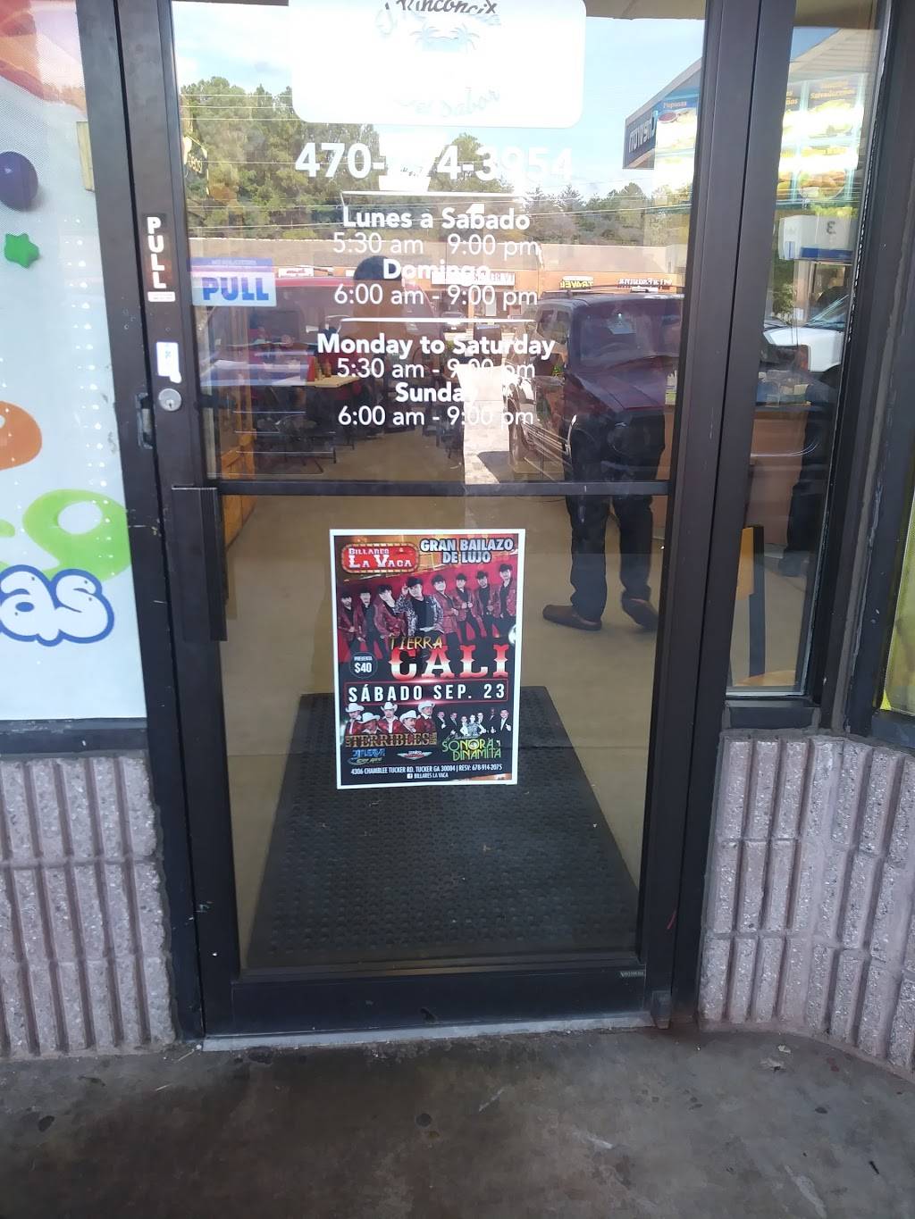 El Rinconcito del Sabor | restaurant | 6054-6068 Norcross Tucker Rd NW, Norcross, GA 30093, USA | 4702943954 OR +1 470-294-3954