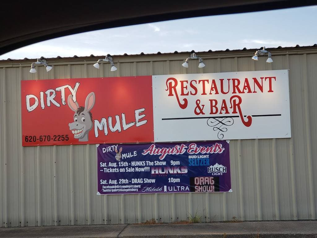 Dirty Mule | restaurant | 134 S, US-69, Pittsburg, KS 66762, USA | 6206702255 OR +1 620-670-2255