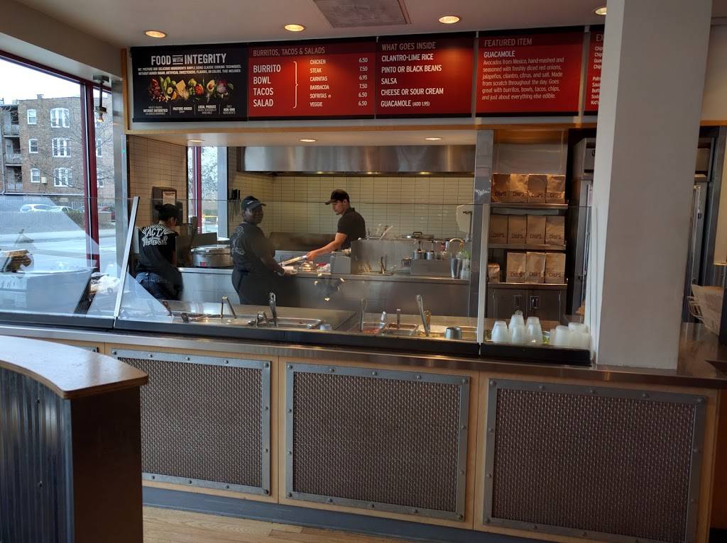 Chipotle Mexican Grill | restaurant | 3181 N Broadway, Chicago, IL 60657, USA | 7735255250 OR +1 773-525-5250
