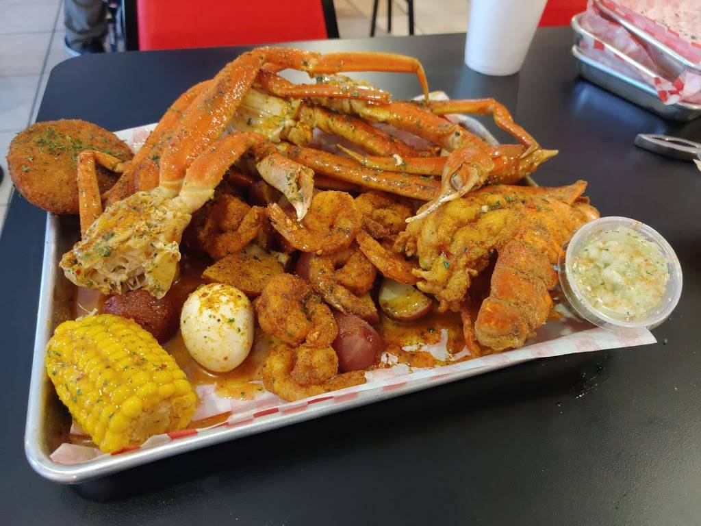 Krab Kingz Seafood | restaurant | 4180 S Jones Blvd #1-2, Las Vegas, NV 89103, USA | 7025186951 OR +1 702-518-6951