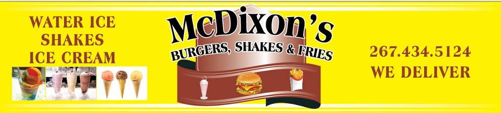 McDixons Burger, Shakes and Fries | restaurant | 1014 E Willow Grove Ave, Glenside, PA 19038, USA | 2679029442 OR +1 267-902-9442