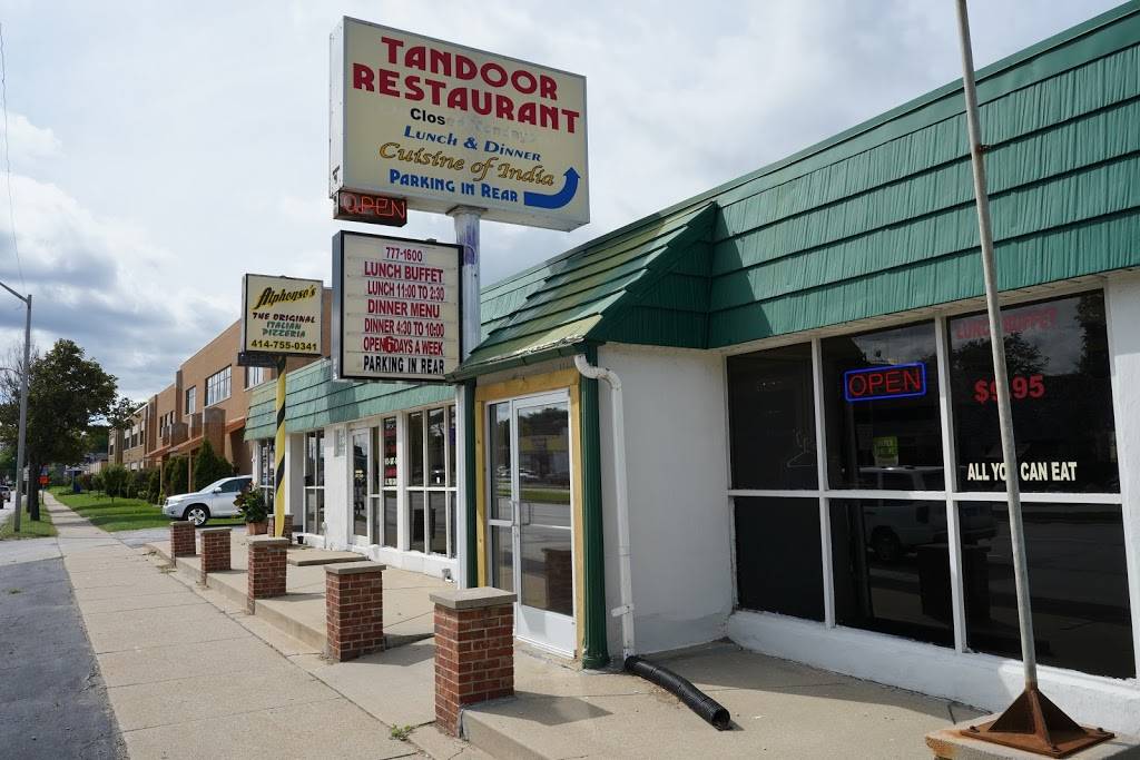 Tandoor Restaurant | restaurant | 1117 S 108th St, Milwaukee, WI 53214, USA | 4147771600 OR +1 414-777-1600