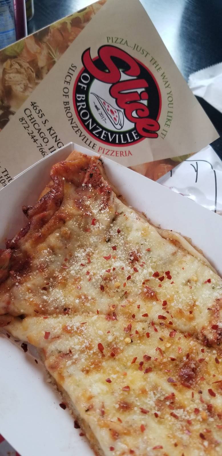 Slice Of Bronzeville | restaurant | 4655 S King Dr, Chicago, IL 60653, USA | 8722447663 OR +1 872-244-7663