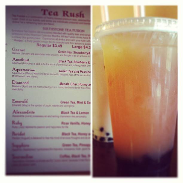 Tea Rush | restaurant | 2759 S Diamond Bar Blvd, Diamond Bar, CA 91765, USA | 9095985190 OR +1 909-598-5190