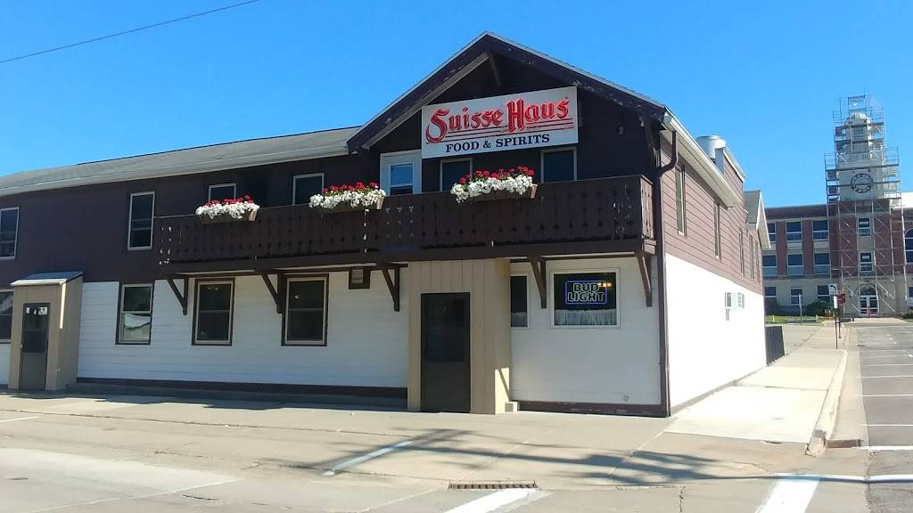 Suisse Haus Food & Spirits | meal takeaway | 1602 12th St, Monroe, WI 53566, USA | 6083253220 OR +1 608-325-3220