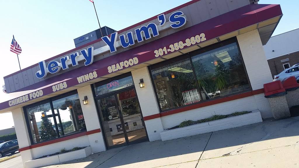 Jerry Yums | restaurant | 10696 Campus Way S, Greater Upper Marlboro, MD 20774, USA | 3013508602 OR +1 301-350-8602