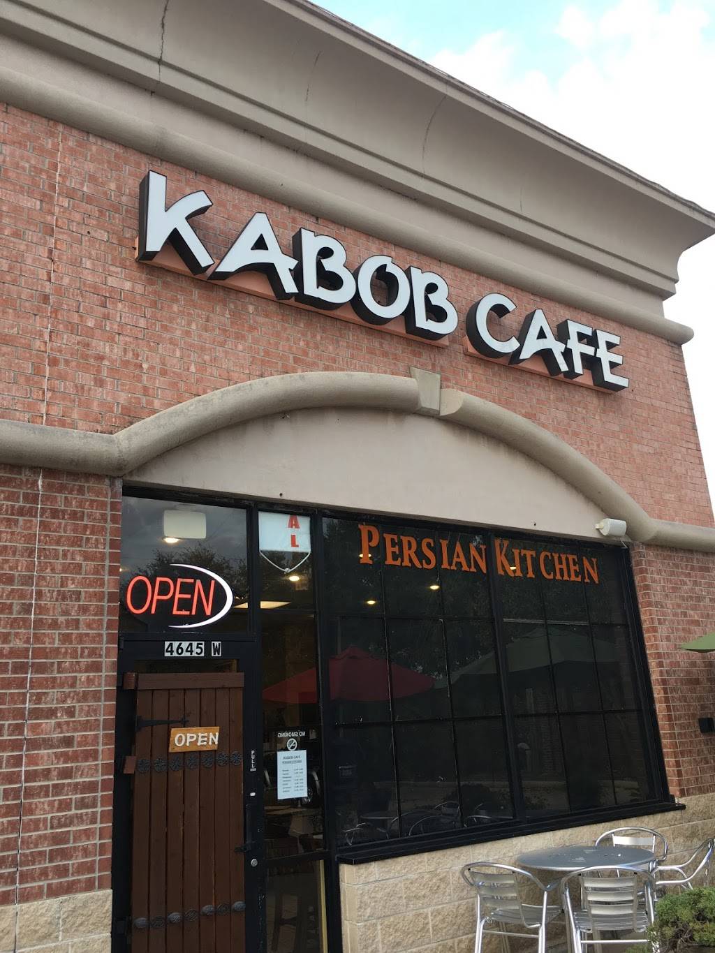 Kabob Cafe | restaurant | 4645 Hwy 6, Sugar Land, TX 77478, USA | 2819037373 OR +1 281-903-7373