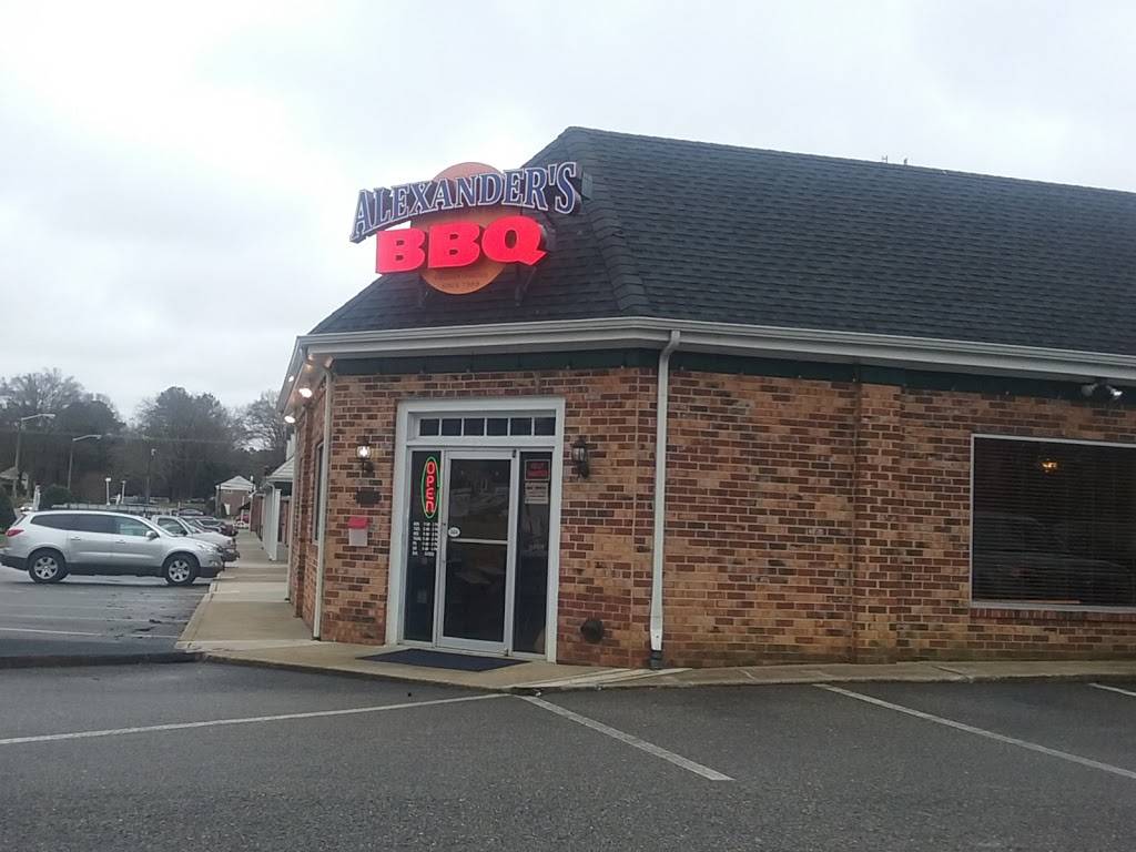 Alexanders BBQ | restaurant | 1126 Westbriar Dr, Richmond, VA 23238, USA | 8047403135 OR +1 804-740-3135