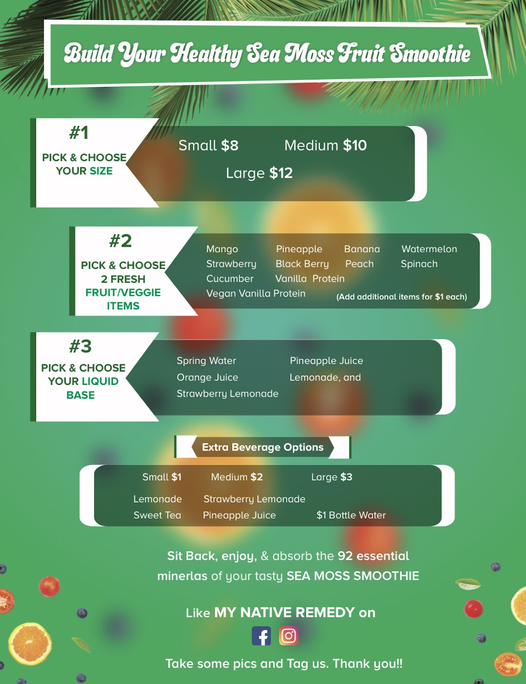 My Native Remedy Sea Moss Smoothie Bar & Restaurant | restaurant | 5252 Hohman Ave, Hammond, IN 46320, USA | 3128748194 OR +1 312-874-8194