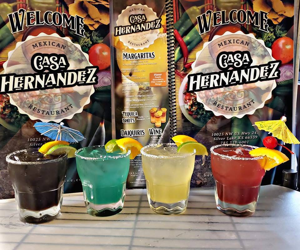 Casa Hernandez Mexican Cuisine | restaurant | 10025 US-24, Silver Lake, KS 66539, USA | 7853196001 OR +1 785-319-6001