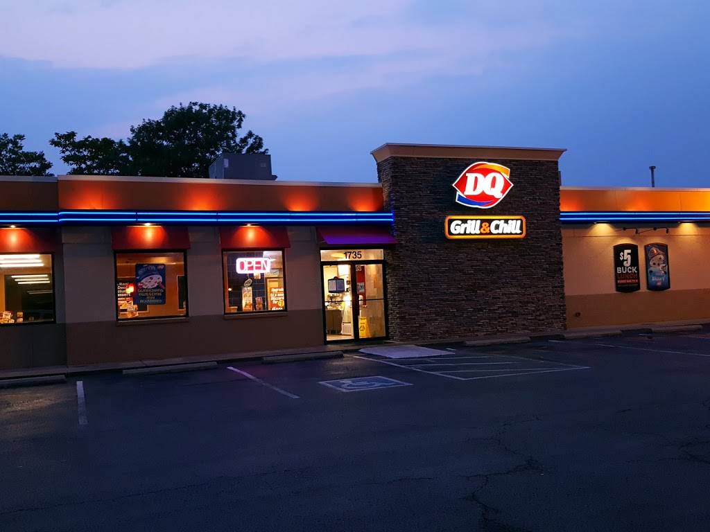 Dairy Queen Grill & Chill | restaurant | 1735 Memorial Blvd, Murfreesboro, TN 37129, USA | 6158934637 OR +1 615-893-4637