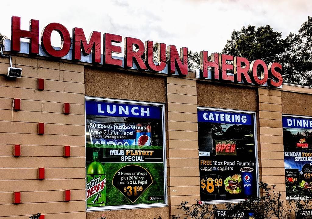 HOMERUN HEROS | meal takeaway | 1366 Middle Country Rd, Centereach, NY 11720, USA | 6314510400 OR +1 631-451-0400