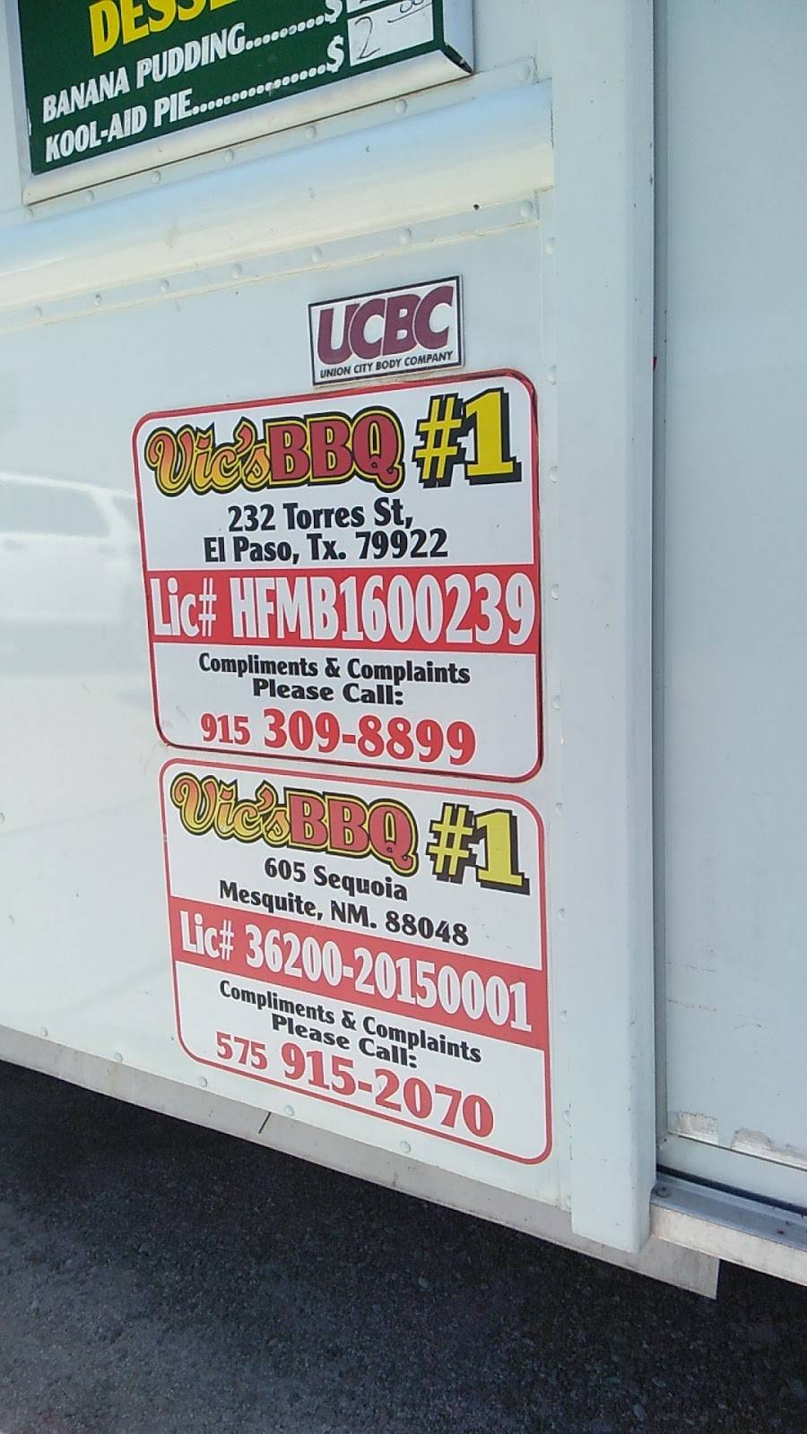 Vics BBQ | restaurant | NM-478, Mesilla Park, NM 88047, USA | 9153098899 OR +1 915-309-8899