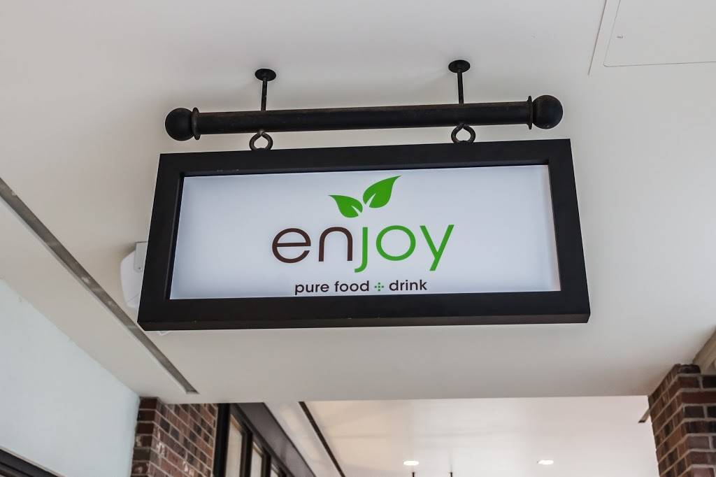Enjoy Pure Food + Drink | restaurant | 10573 Mission Rd, Leawood, KS 66206, USA | 9135441515 OR +1 913-544-1515