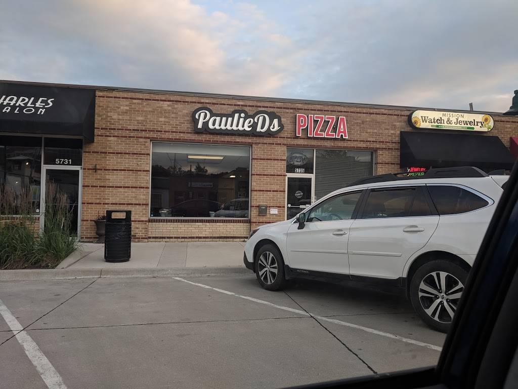 Paulie Ds Pizza | restaurant | 5735 Johnson Dr, Mission, KS 66202, USA | 9136085544 OR +1 913-608-5544