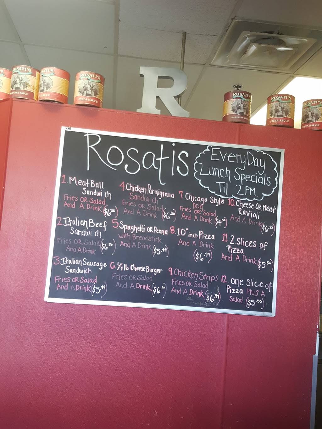 Rosatis Pizza | restaurant | 12605 N Saguaro Blvd #4, Fountain Hills, AZ 85268, USA | 4808368400 OR +1 480-836-8400