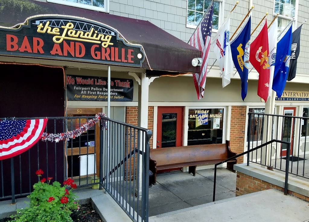The Landing Bar & Grille | restaurant | 30 Fairport Village Landing, Fairport, NY 14450, USA | 5854257490 OR +1 585-425-7490