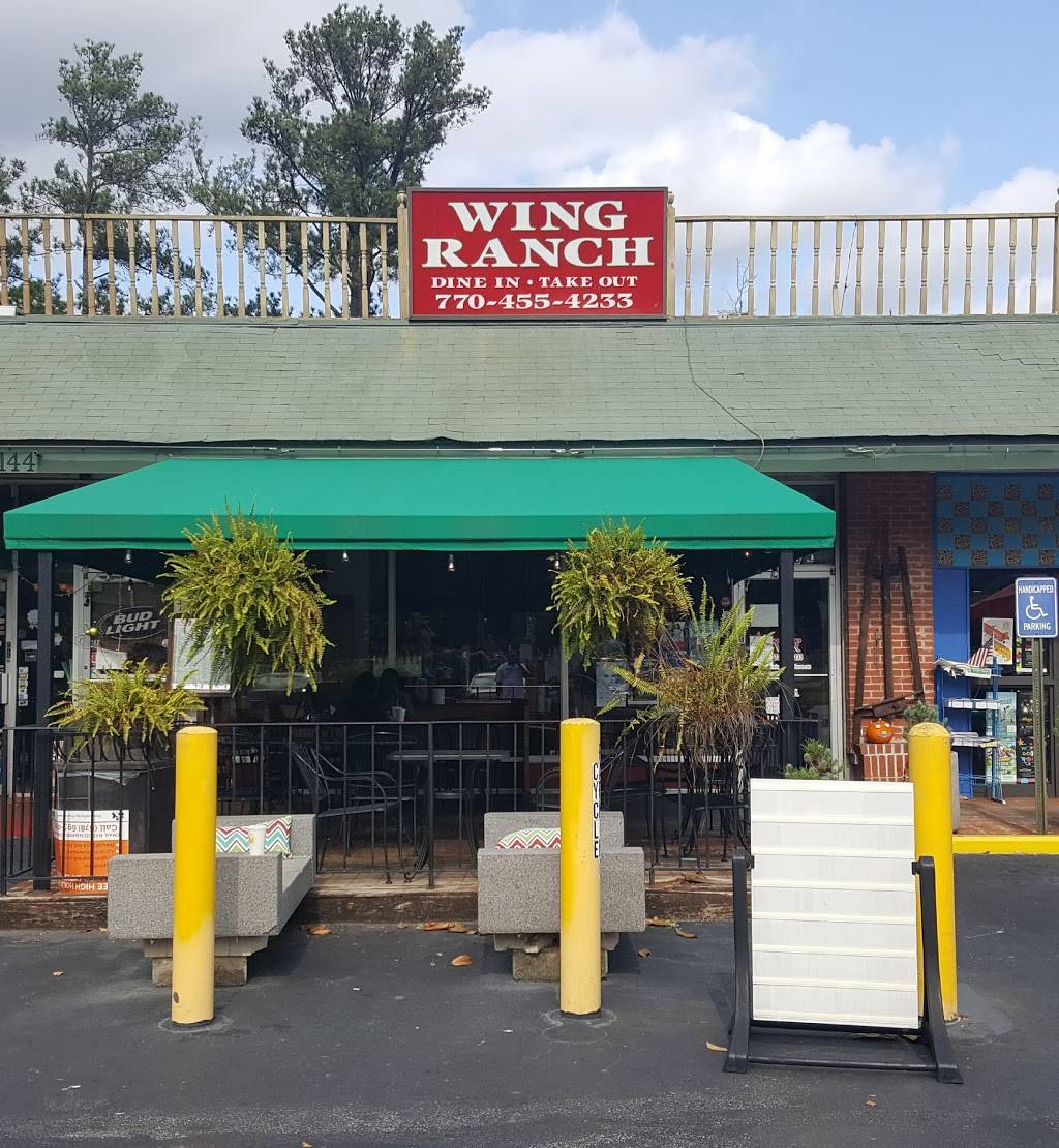 Wing Ranch | restaurant | 2146 Johnson Ferry Rd NE, Brookhaven, GA 30319, USA | 7704554233 OR +1 770-455-4233