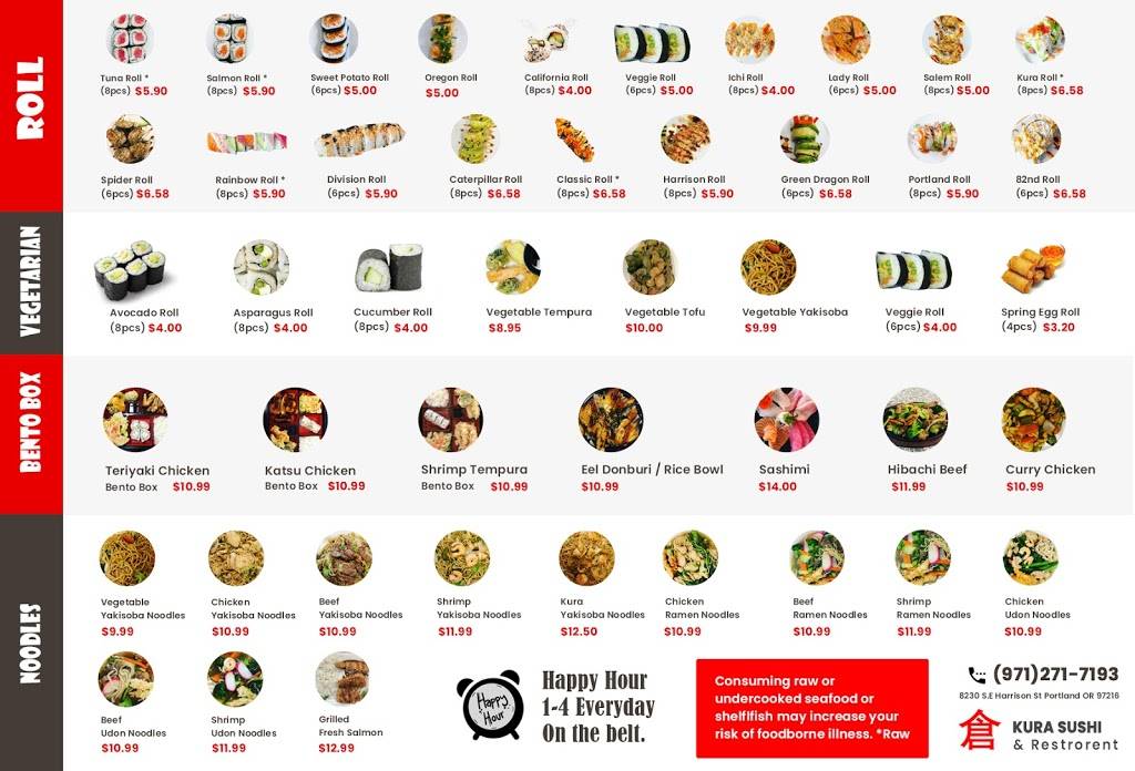 Kura Sushi | restaurant | 8230 SE Harrison St #310, Portland, OR 97216, USA | 9712717193 OR +1 971-271-7193
