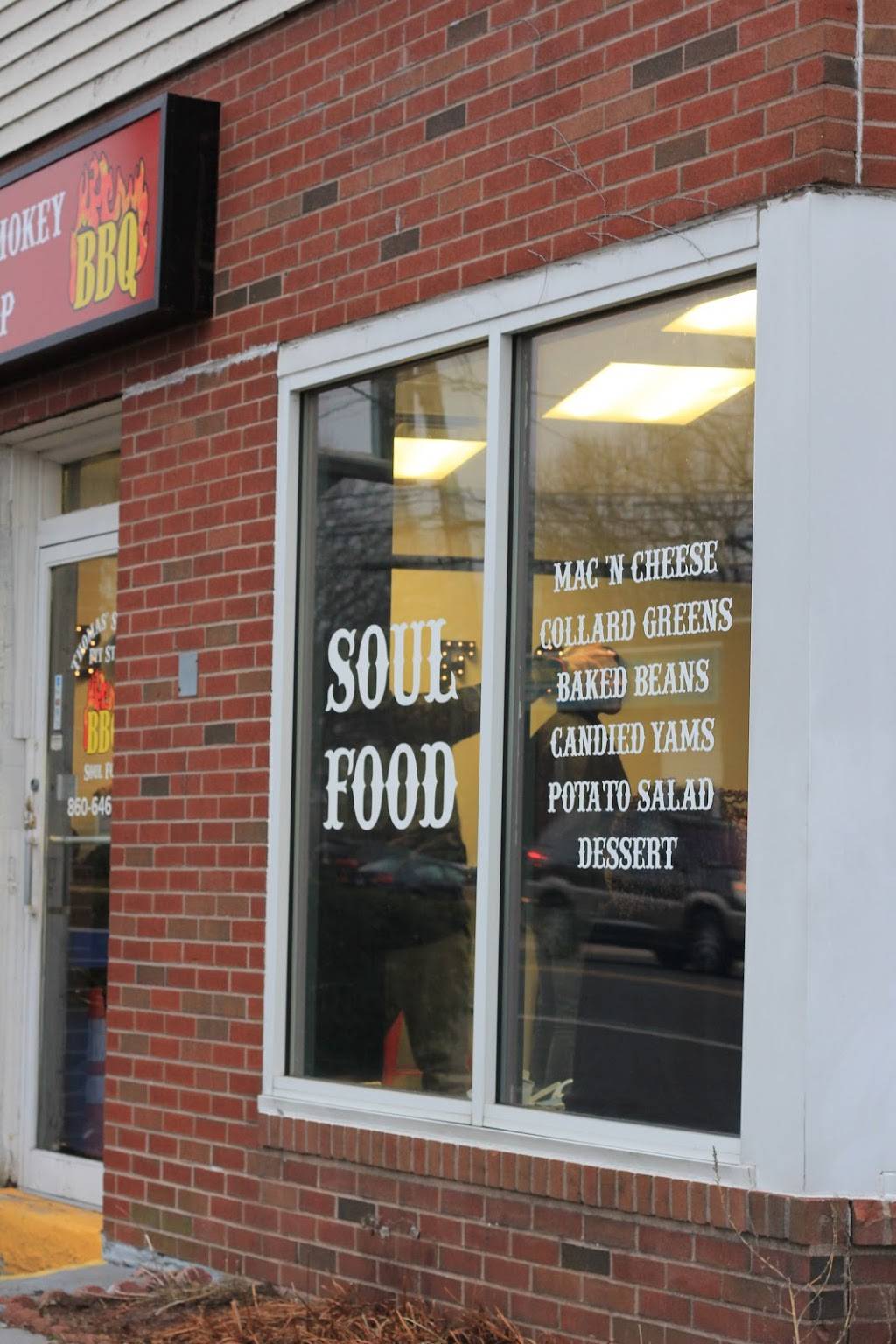 Thomas Smokey Pit Stop | restaurant | 182 Middle Turnpike W, Manchester, CT 06040, USA | 8606461400 OR +1 860-646-1400