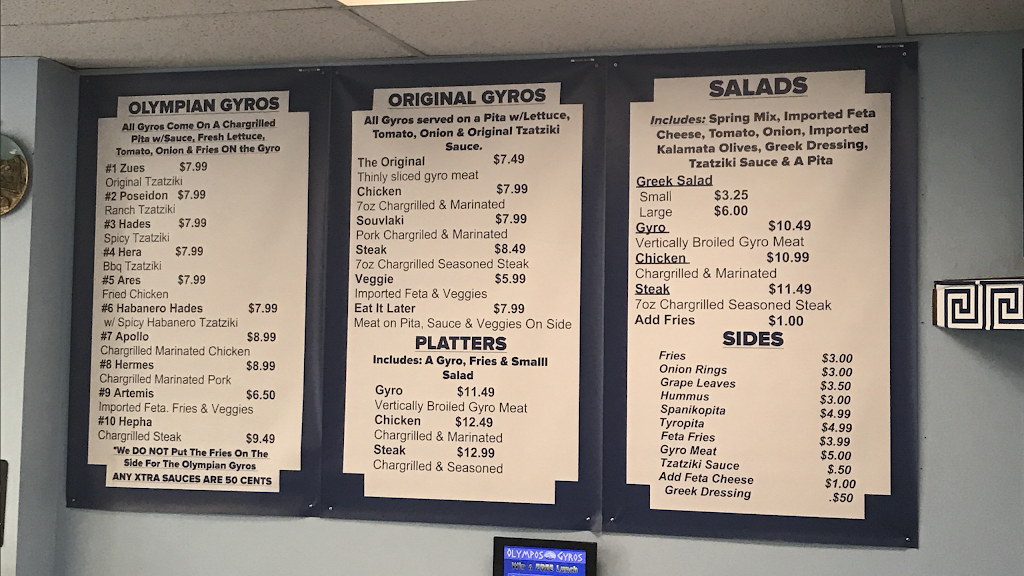 Olympos Gyros & Catering | meal takeaway | 5950 Steubenville Pike, McKees Rocks, PA 15136, USA | 4124895279 OR +1 412-489-5279