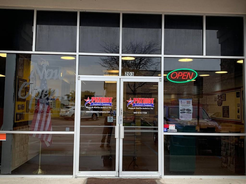 Patriot Sandwich Company | restaurant | 1507 S Loop 288, Denton, TX 76205, USA | 9405141154 OR +1 940-514-1154