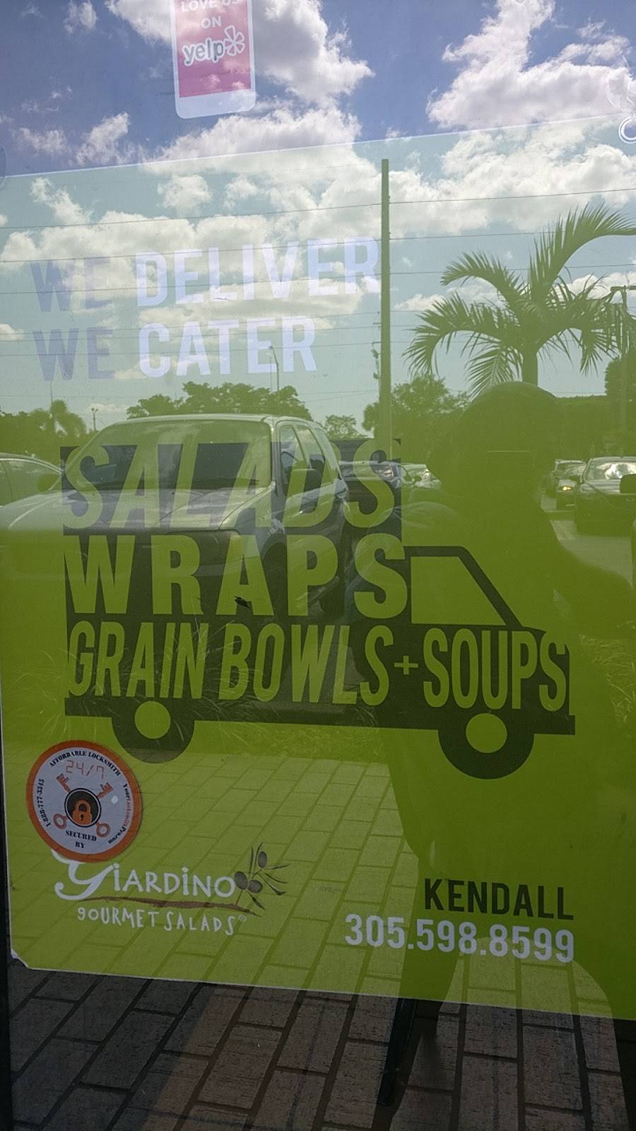 Giardino Gourmet Salads | restaurant | 11624 N Kendall Dr, Miami, FL 33176, USA | 3055988599 OR +1 305-598-8599