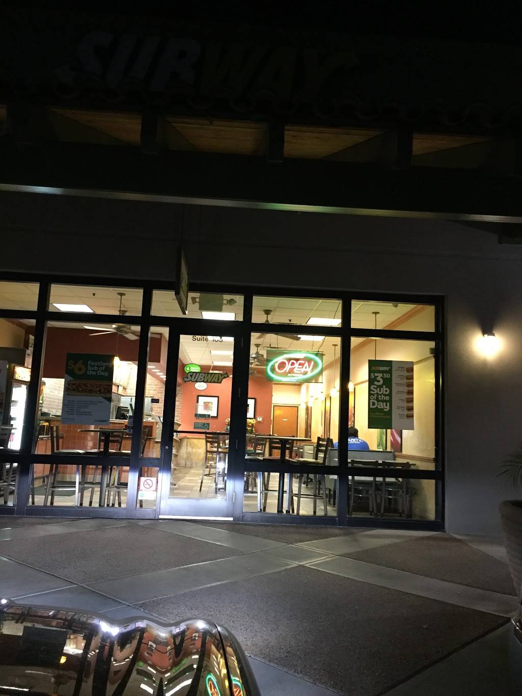 Subway | restaurant | 4984 S Power Rd, Mesa, AZ 85212, USA | 4802796080 OR +1 480-279-6080