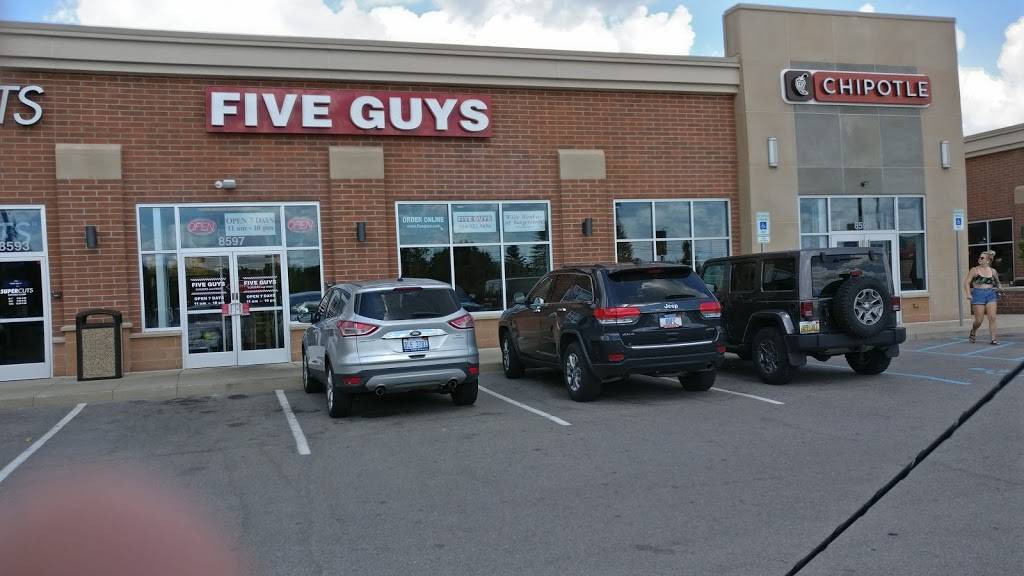 Five Guys | meal takeaway | 8597 W Grand River Ave, Brighton, MI 48116, USA | 8105225656 OR +1 810-522-5656