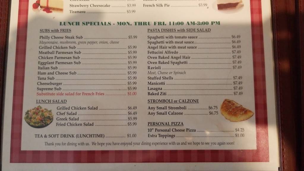 Verona Italian & Greek | restaurant | 1167 E Marion St, Shelby, NC 28150, USA | 7046006220 OR +1 704-600-6220