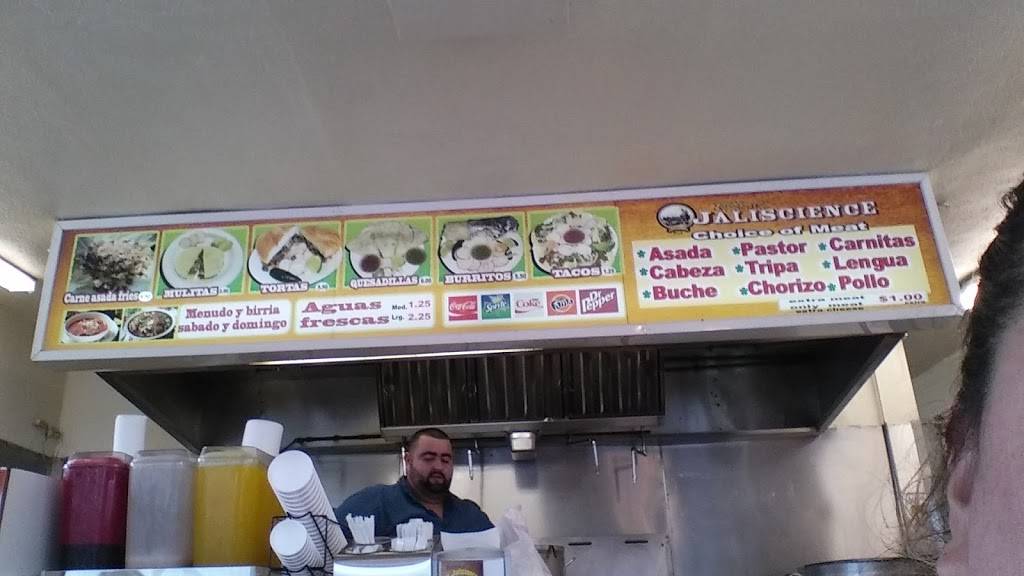 Tacos El Jaliscience | restaurant | 6201 Eastern Ave, Bell Gardens, CA 90201, USA | 3235621486 OR +1 323-562-1486
