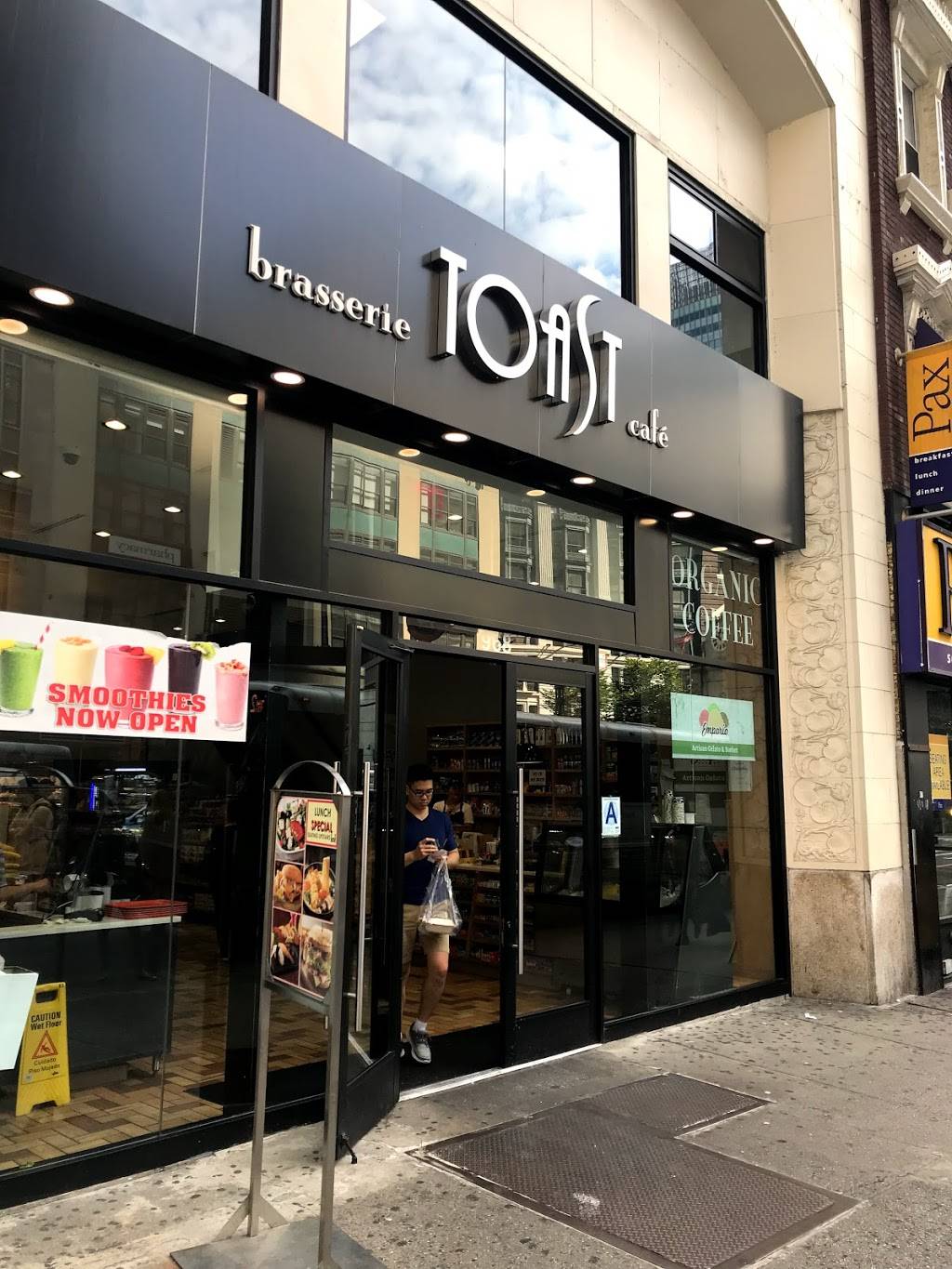 Toast Cafe Brasserie NYC | restaurant | 968 6th Ave, New York, NY 10018, USA | 9172616762 OR +1 917-261-6762