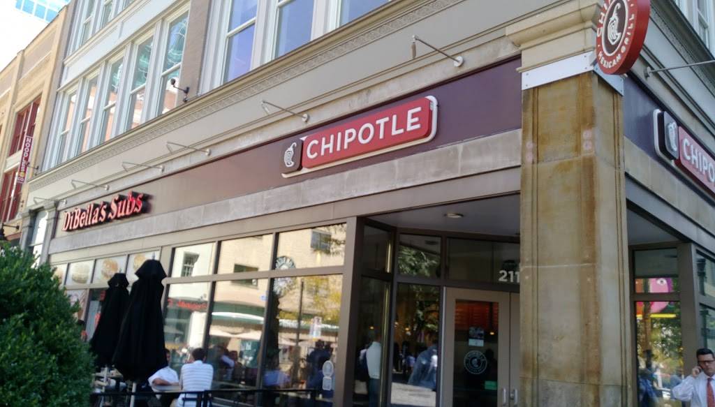Chipotle Mexican Grill | restaurant | 211 Forbes Ave, Pittsburgh, PA 15222, USA | 4122245586 OR +1 412-224-5586