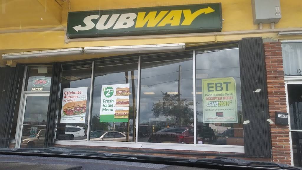 Subway | restaurant | 13637 NW 7th Ave, Miami, FL 33168, USA | 3056887827 OR +1 305-688-7827