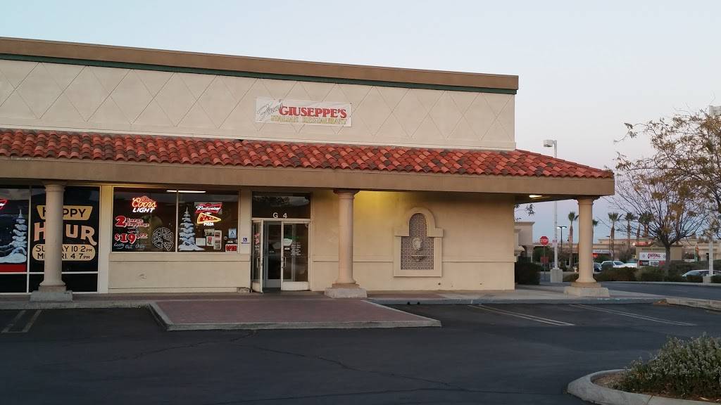 Finas Giuseppes Italiano Restaurant in Hesperia | restaurant | 15555 Main St #4, Hesperia, CA 92345, USA | 7609499600 OR +1 760-949-9600